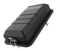 YARNOW Boîtier de Filtre à Air et Filtration d'air Noir en Plastique et Métal avec Installation Facile pour Générateur à Essence 2-3kw