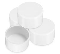 YARNOW Bouchon De Tuyau Pvc 63 Mm Blanc Lot De 4, Embouts En PVC Durables Pour Tuyaux D'eau, Accessoires De Jardinage Et Construction