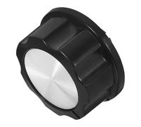YARNOW Bouton de Minuterie de Remplacement, Bouton de Commande pour Cuisinière, Abs Noir, Installation Simple, pour Minuterie et Cuisinière à Gaz, la Cuisine