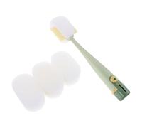 YARNOW Brosse à Tasse à Long Manche, Brosse Multifonction pour Nettoyer les Tasses, Vert, PP Abs, pour Cafetière et Verre, la Cuisine et Maison