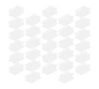 YARNOW Cache Protège-radiateur Blanc en Plastique 30pcs Boîtier de Support et Crochet pour Radiateur, Installation Facile et Longue Durée, Accessoires pour Radiateurs