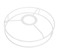 YARNOW Cadre D'abat-jour Rond pour Lampes de Plafond en Fer Blanc Support Annulaire Métallique Léger, Facile à Installer et Résistant la Déformation pour Lampe Diy