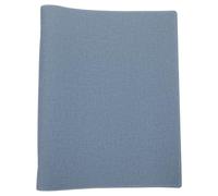 YARNOW Couverture pour Classeur à 9 Trous en Pu Bleu Texture Raffinée, Protection Optimale des Documents pour Bureau et Voyage, Design Professionnel et Prise en Main Confortable
