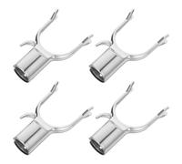YARNOW Dispositif de Support Fixe pour Arbre 4 pièces en Alliage d'Aluminium, béquille de Branche résistante pour verger et décoration extérieure, 22mm pour Pression Neige