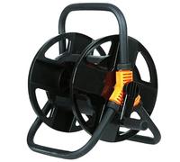 YARNOW Enrouleur Tuyau Arrosage Vide, Noir, Compact Pour Tuyau Jusqu À 20 MèTres, IdéAl Pour Organisation Jardin Et Garage, Facile À Utiliser