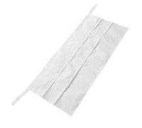 YARNOW Housse de Protection Fonction Décorative pour Radiateur en Tissu Blanc Respirant Design Classique en Fer et Protection la Poussière pour Usage Domestique