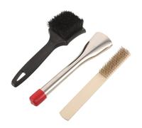 YARNOW Kit de nettoyage de plateau de coupe de tondeuse (1 brosse) - Accessoires indispensables pour l'entretien du jardin et de la terrasse