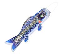 YARNOW Koi Nobori Drapeau Vent Japonais Tissu Léger Décoration Extérieure Mur Jardin Cour Maison Fête Zen