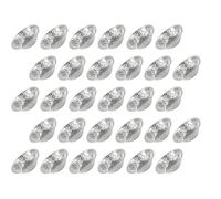 YARNOW Lot de 100 Moules à Tarte en Aluminium Jetables Argentés, Moules à Pâtisserie Pratiques pour Muffins et Cookies, Cuisson Rapide pour Thé de L'après-midi