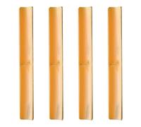 YARNOW Lot de 4 becs verseurs rustiques en Bambou | Tuyaux de 50 cm (19,7 po) pour fontaines d'intérieur ou d'extérieur | Convient aux Aquariums, bassins et Zones Aquatiques
