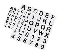YARNOW Lot de 72 Pochoirs de Lettres en Pet Réutilisables pour Dessin et Bricolage Diy, Sûrs et Solide, pour Famille et Décoration Murale Créative