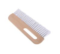 YARNOW Outil de Lissage pour Papier Peint en Bois Naturel Brosse en Nylon, Facile à Nettoyer, pour Revêtements Muraux en Vinyle et Projets de Décoration Intérieure