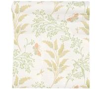 YARNOW Papier Peint Adhésif Rétro Américain Pastoral, Intissé, 3 M | Repositionnable et Découpable, sans Peinture, pour Tête de Lit, Bibliothèque, Mur TV, Locataires