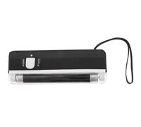 YARNOW Petit Détecteur de Monnaie Portable Noir en Pp Identification Précise des Billets et Lampe UV pour Détection Rapide des Faux Billets à Domicile Voyage