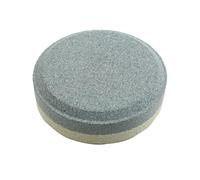 YARNOW Pierre à Aiguiser en Oxyde D'aluminium Outil D'affûtage Portable Ronde Double Face pour Couteaux et Outils Dentelés, Pêche et L'exploration en Plein Air