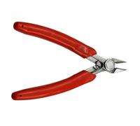 YARNOW Pince Coupante Diagonale pour Coupe de Fil Poignée Antidérapante Rouge en Acier Inoxydable Mini Pince Multifonction et Création de Bijoux