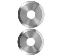 YARNOW Pinces de serrage pour scie circulaire, 1 paire en alliage argent, stabilisateur pour lames de scie, adapté aux menuisiers et atelier de bois