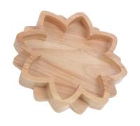 YARNOW Plateau en Bois de Lotus pour Rangement Bijoux et Bracelets, Décoratif et Fonctionnel, pour Salon et Présentation Élégante