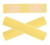 YARNOW Recharge de Balai Éponge à Presser 3 pièces, Accessoires 28 CM en Éponge Jaune, Adapté Nettoyage des Sols en Marbre et Carrelage, Maintien de la Propreté Intérieure
