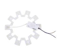 YARNOW Remplacement de l'éclairage LED pour ventilateur de plafond 18 W 8,86 pouces, panneau de module d'éclairage LED universel avec pilote, panneau de conversion à montage magnétique
