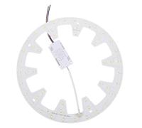 YARNOW Remplacement de l'éclairage LED pour ventilateur de plafond 24 W 10,7 pouces, panneau de module d'éclairage LED universel avec pilote, panneau de conversion à montage magnétique