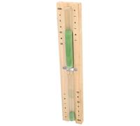 YARNOW Sablier en Bois pour Sauna 15 Surface Lisse Minuterie Rappel Accessoire Pratique pour Salle de Bain Sauna Vert Classique et Simple