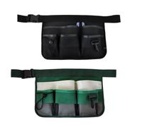 YARNOW Sacoche de Jardinage Verte en Tissu Oxford avec Organiseur de Seau D'outils, Ceinture Pratique pour Jardinage Adaptée aux Amateurs de Jardin
