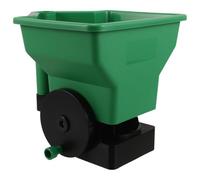 YARNOW Semoir à Semis Épandeur Portatif à Manivelle, Plastique Vert, Rotatif, pour Graines et Carottes, Jardin Potager et Pelouse, Outil de Plantation Manuel Compact
