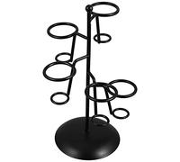 YARNOW Support pour Cornets de Glace en Fer Noir à 3, 4 ou 5 Trous