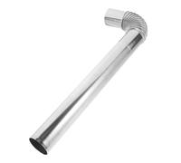 YARNOW Tuyau de Cheminée Flexible en Acier Inoxydable, Conduit D'évacuation pour Poêle Cuisine, Extensible et Anti-incendie, pour Camping en Extérieur