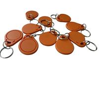 YARONGTECH 13.56 mhz rfid 1K Porte-clés Tag Iso14443a badge -10pcs
