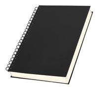 Yarotm Carnet Pointillé A4 - Cahier Spirale 21x28.5cm - Noir Carnet de Notes A4-100GSM Carnet Pointillé 5mm - 240 Pages Bloc Note A4 - Couverture Rigide Journal Notebook Carnet Spirale