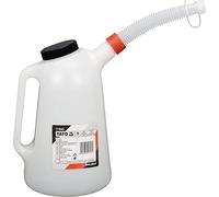 Yato Bidon d'huile avec Flexible Bec verseur - Blanc, 3 Liter