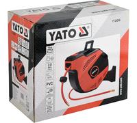 Yato Enrouleur Automatique Tuyau Air Comprimé 1/4" 12,5 mm 15 m