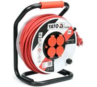 YATO Rallonge sur enrouleur en plastique YT-8108 50 m 3G2,5 mm² IP44