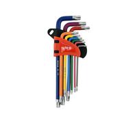 YATO Ensemble de tournevis coudés T10 T15 T20 T25 T27 T30 T40 T45 T50 Torx YT-05633