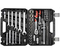 YATO Gola set 1/2", 1/4" + accessoires 82 pcs YT-12691