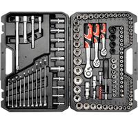 YATO Gola set 1/2", 3/8", 1/4" + accessoires 120 pcs YT-38801