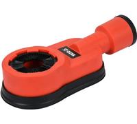 YATO Hotte d'aspiration universelle professionnelle pour couronnes de forage et foret jusqu'à Ø 70 mm, adaptateur 26-36 mm pour aspirateur, autoadhési