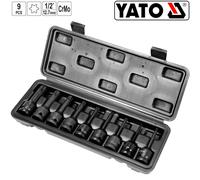 YATO Jeu De Douilles à Chocs Torx 1/2" 9 Pièces liquet
