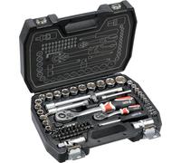 YATO Jeu de goles 1/2", 1/4" 72 pièces YT-38782