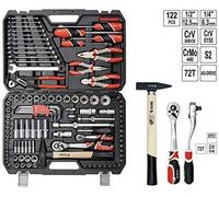 Yato Mallette à Outils XXL 1/4-1/2" 122 pièces