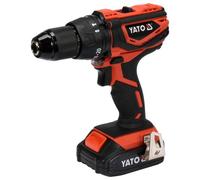 YATO Perceuse à percussion avec batterie Li-ion 2,0Ah 18V 40Nm