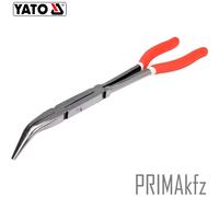 YATO Pince Longbec et Pince à Bec Pointu Téléphone Droite 45° 90° 330mm / 340mm