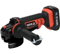 Yato YT-82826 Meuleuse d'angle 125 mm 18 V Noir, rouge