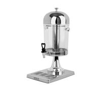 Distributeur de boissons, de jus de fruits, 8L avec robinet de vidange, distributeur de jus de fruits
