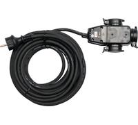YATO PRZEDŁUŻACZ Z ROZGAŁĘŹNIKIEM 10m 3x1,5mm2 IP44 16A H07RN-F 8116