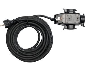 YATO PRZEDŁUŻACZ Z ROZGAŁĘŹNIKIEM 10m 3x1,5mm2 IP44 16A H07RN-F 8116