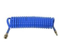 Yato Flexible à air comprimé YT-24207 Tuyau spirale PU 5 m Bleu