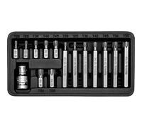 YATO Coffret d'embouts pour tournevis YT-0411 Torx 15 pièces